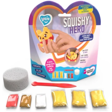 Antistresa rotaļlieta Izveido savu Squishy Varoni 