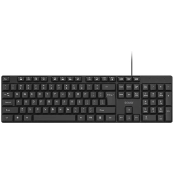 Savio KB-01 keyboard Home/Office USB QWERTY US Eng