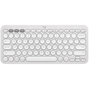 Klaviatūra Logitech Pebble Keys 2 K380s Tonal Whit