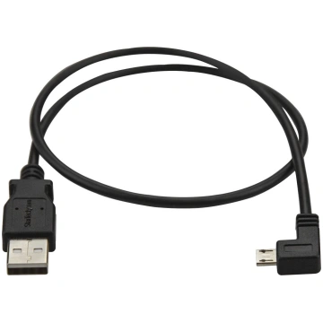 StarTech Left Angle Micro USB Cable - 1 ft / 0.5m 