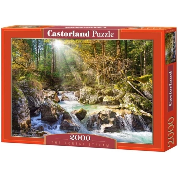 Castorland puzle The forest stream, 2000 detaļu