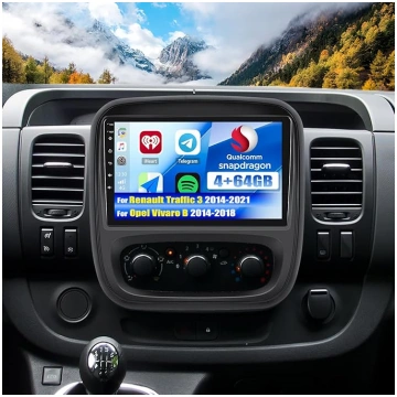 8 Core Qualcomm Android 15 4+64G Auto Radio priekš