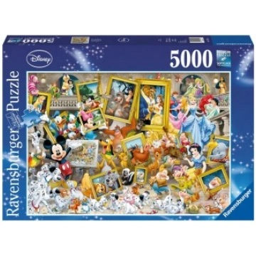 Puzzle Ravensburger Micky l'artista 5000 pz 1