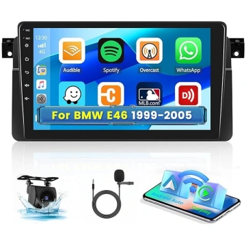 Android 13 Auto radio 2 DIN Carplay ar satelīta na