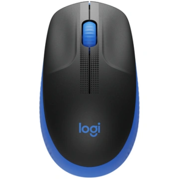 Logitech Full size Mouse M190 Wireless Blue USB ( 