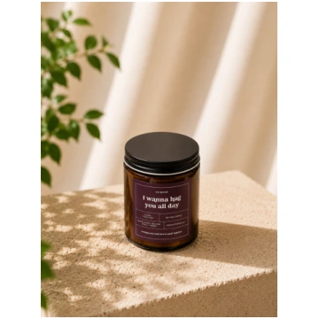 Scented candle «I wanna hug you all day»