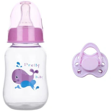 Reborn Doll Baby Bottle Magnetic Pacifier Two-Piec