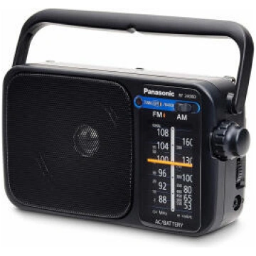 Panasonic Portable radio RF-2400D Black (RF-2400DE