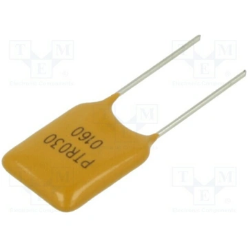 Fuse: PTC polymer; 1.6A; Imax: 40A; THT; PTR030V; 