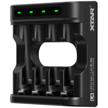 Xtar L4 Smart Li-ion 1,5 V NIMH un 1,2 V AA/AAA ak