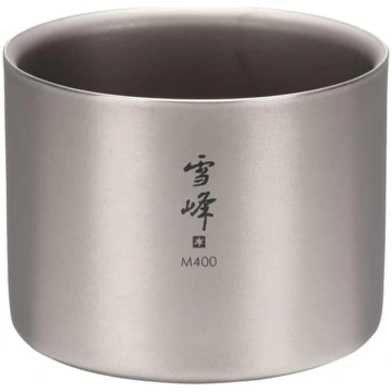 Snow Peak Titanium M400 Double Walled Stacking Cup