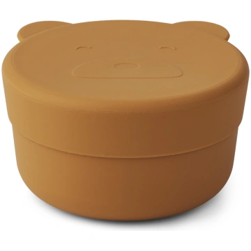 Carrie uzkodu kārba S, Mr bear mustard