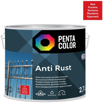 ANTICOR PAINT ANTI-RUST RED 2.7L 36839030 (4772013