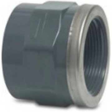 PVC pāreja 20mm x 3/8"" iekš. ar gredzenu PLIMAT