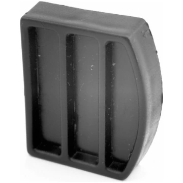 Plastmasas distancers stikla plauktiem (melns)