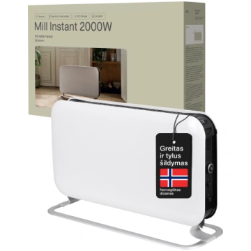 Konvekcijas radiators Mill SG2000LED, 750 W