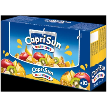 Sulas dzēriens CAPRI-SUN Multi Vitamin Fruit, 10x0
