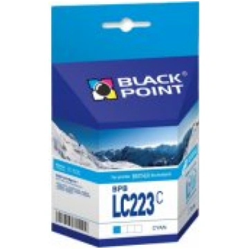 BLACK POINT BPBLC223C Cyan Alternative kārtridžs S