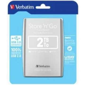 Verbatim Store "n" Go Portable Hard Drive 2TB
