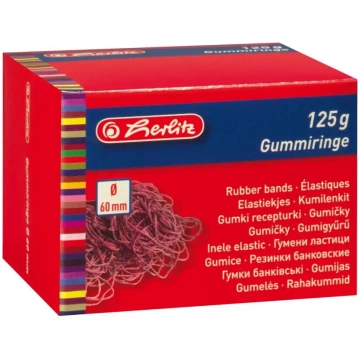 Elastīgā gumija HERLITZ 8859456 — sarkana, standar