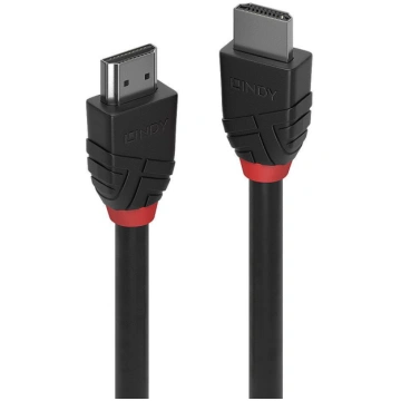 Lindy HDMI Cable 8K60Hz, Black Line 0.5m 36770