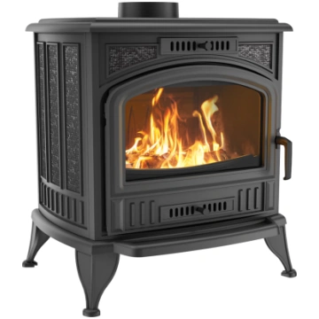 Čuguna kamīns Kratki K6, 8 kW - Ø130