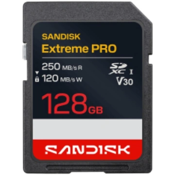 SanDisk Extreme PRO SD UHS-I 128 GB SDXC SDSDXXJ-1
