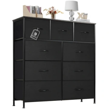 Sweetcrispy Chest of Drawers with Fabric Drawers,