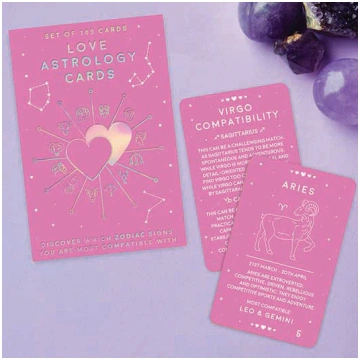 Love Astrology Cards Gift Republic