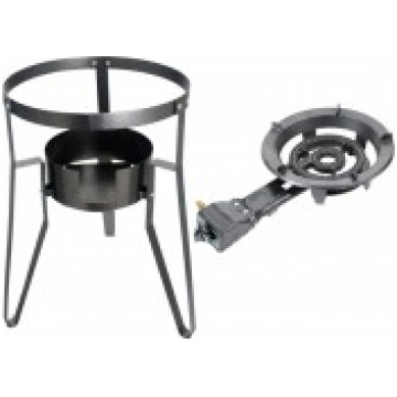 Čuguna gāzes deglis d.50 cm, butāns/propāns, 10KW,