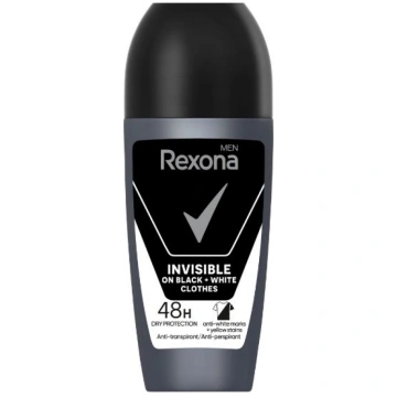 REXONA MEN INVISIBLE ON BLACK&WHITE 48h roll-on, 5