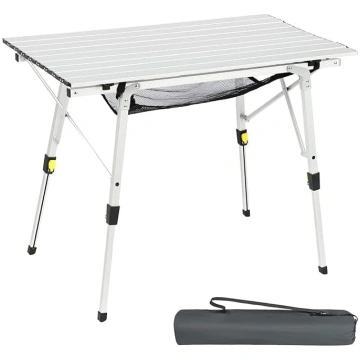 Portal Folding Camping Table Height Adjustable Alu