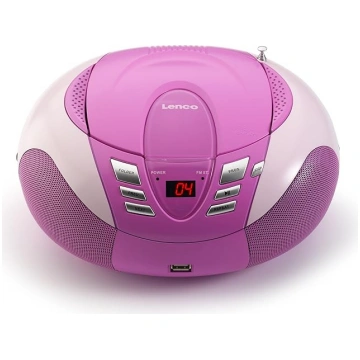 Lenco SCD-37 CD atskaņotājs bērniem, CD radio, ste