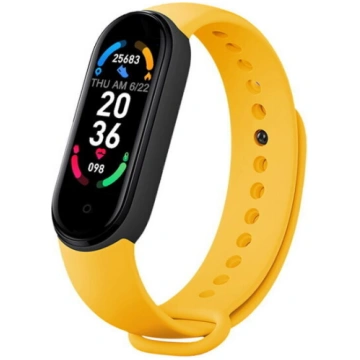 Fitnesa aproce Viedā aproce iWear SM6, dzeltena