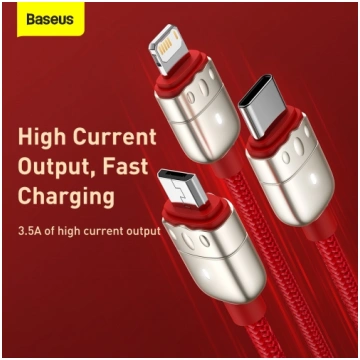 OEM USB cable 3in1 Baseus Year of the Tiger, USB t