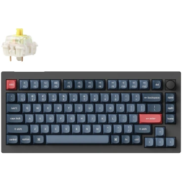 Bezvadu spēļu tastatūra Keychron V1 Max Wireless V