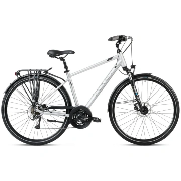 Velosipēds Romet Wagant 4 2025 sudraba- melns-21" 
