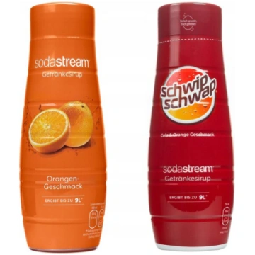 SodaStream Classics Orange 440ml+Schwip Schwap Col