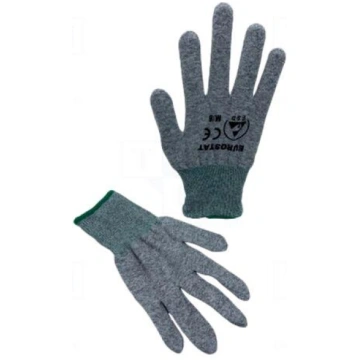 Protective gloves | Size: L | ESD | polyester | Fe