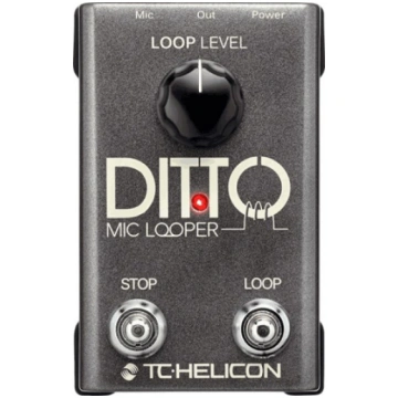 TC Helicon Ditto Mic Looper - microphone looper 40