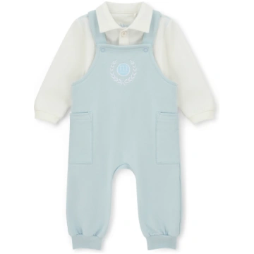 Blue Marshall Dungaree Set mitch&son