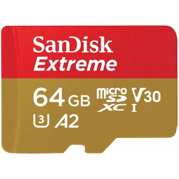 MicroSDXC karte SanDisk Extreme 64GB UHS-I Class 1