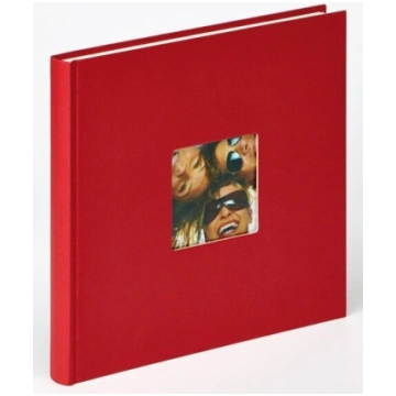 Foto albums Walther Fun red, 26x25 cm