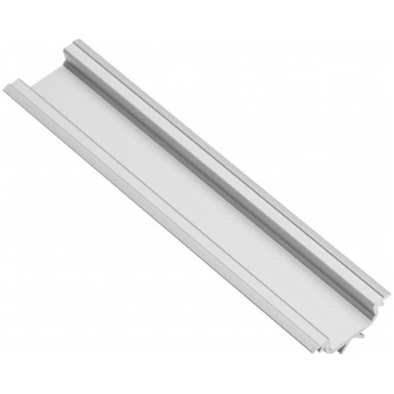 Alumīnija LED profils GLAX, leņķa, sudraba, 3,05 m