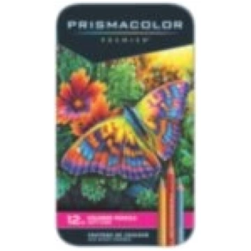 Set of 12 Colored Pencils - Prismacolor