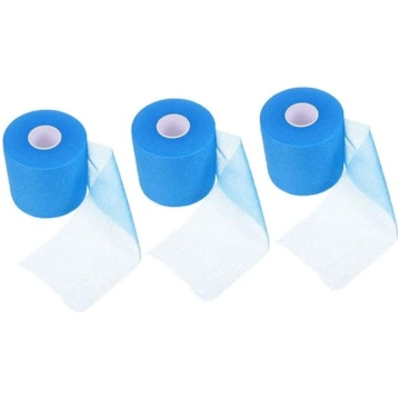 3 ruļļi pārnēsājamas sporta pārsējas Elastīga trie
