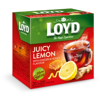 Zāļu tēja LOYD Pyramids ar sildošu efektu Juicy Le