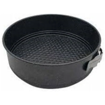 KINGHOFF Round mold with white marble dots-18x6.8c