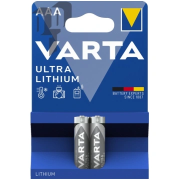 6103/2 AAA baterijas litija VARTA Professional Lit