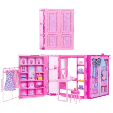 Leļļu skapis, ar piederumiem Mattel Barbie Dream C